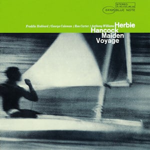 cover art for the album maiden voyage by herbie hancock