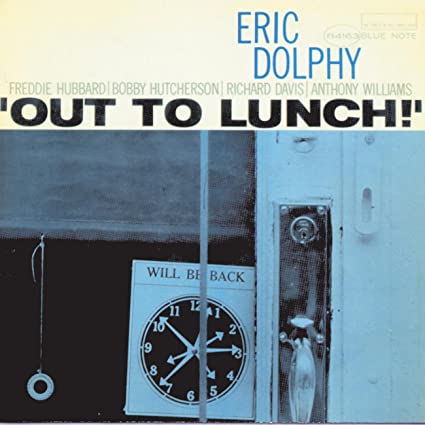 picture of cover for eric dolphy's 1964 album "out to lunch"