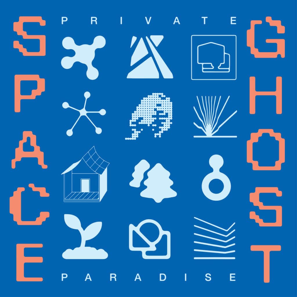 cover art for space ghost album private paradise